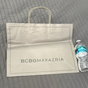BCBGMaxAzria Taupe Tote Bag